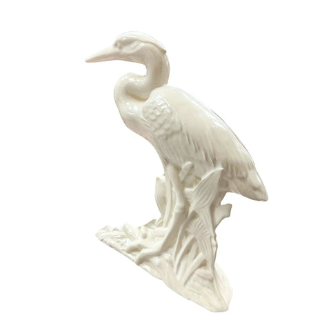 Ceramic Blue Heron Figurine