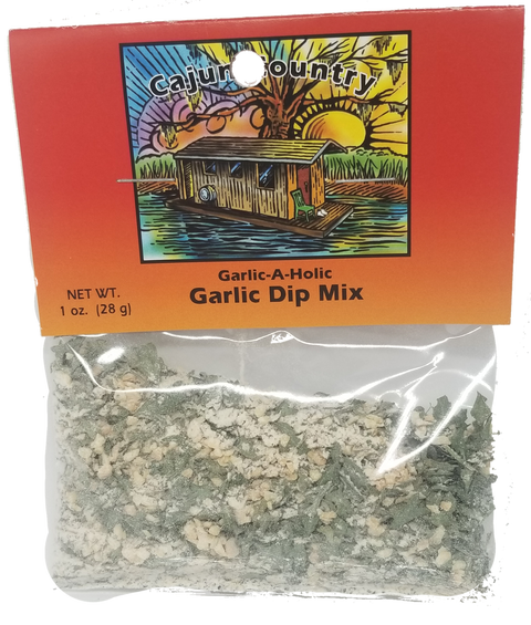 Cajun Country Garlic Dip Mix