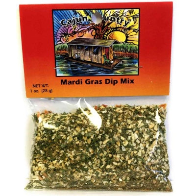Cajun Country Mardi Gras Dip Mix