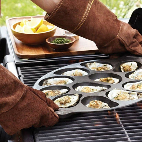 Cast-Iron Oyster Grill Pan