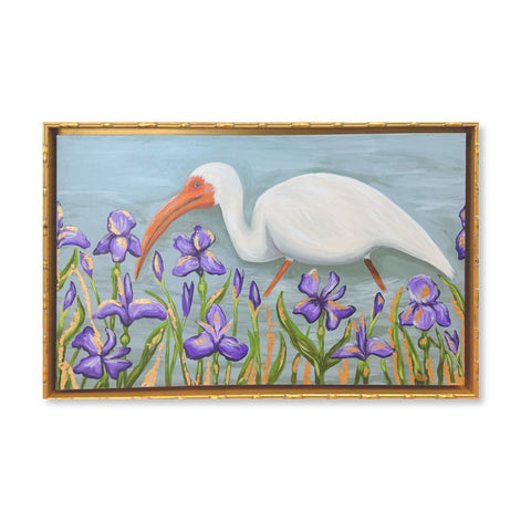 Caught in the Irises 24x36
