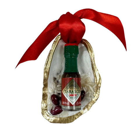 Tabasco Oyster Ornament