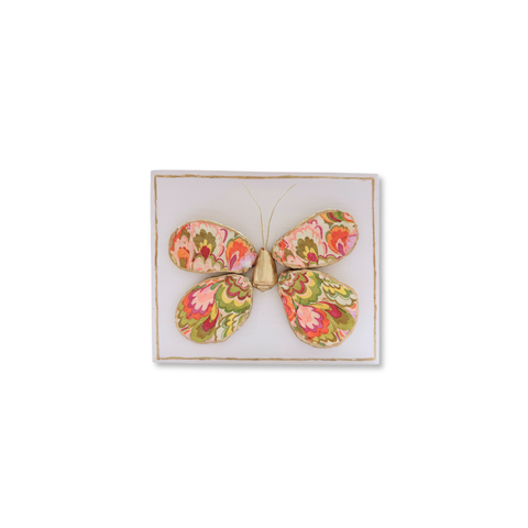 Oyster Butterfly- Coral Marbled