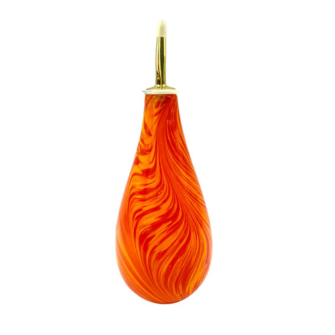 Hand Blown Glass Oil and Vinegar Bottle