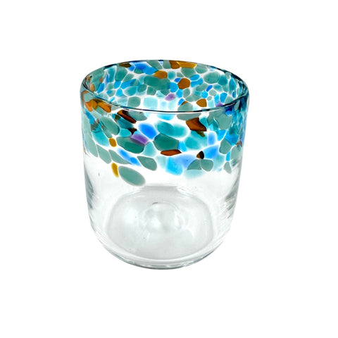 Hand Blown Rocks Glasses