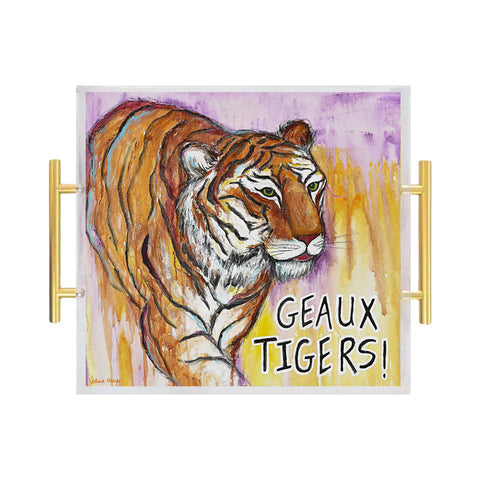 "Tigers!" Acrylic Tray