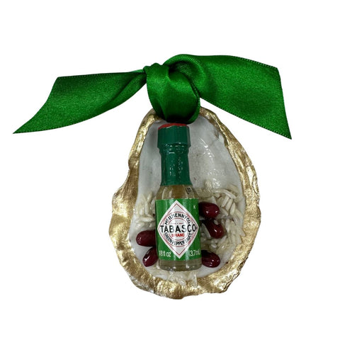 Tabasco Oyster Ornament