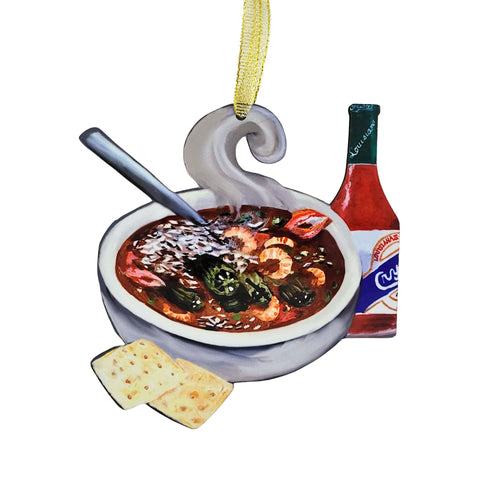 Gumbo Bowl Ornament