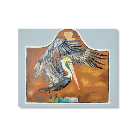 Historical Pelican 24x30