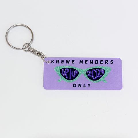 Krewe Members Only Keychain