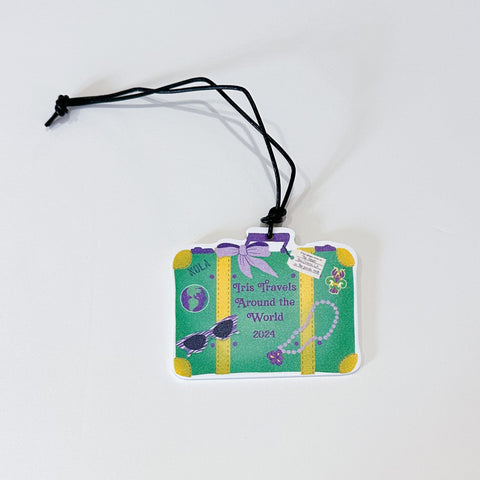 Iris Travels Luggage Tag