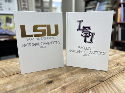 LSU Women's Basketball National Champions 2023 Hardcover Photography Book