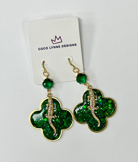 Louisiana Saturday Night Earrings