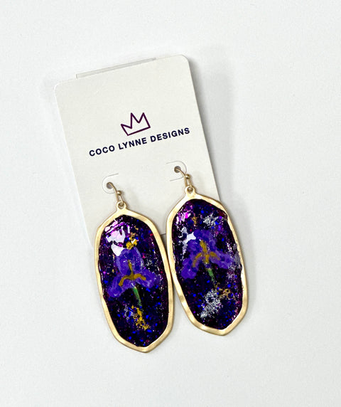 Lady Iris Earrings