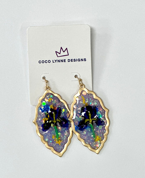 Lady Iris Earrings