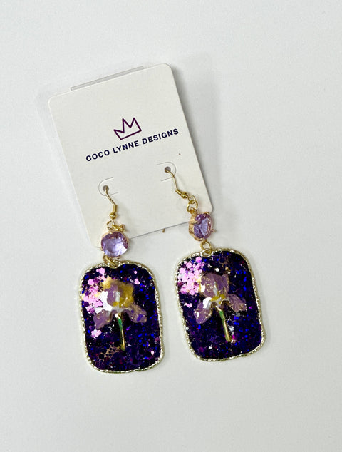 Lady Iris Earrings