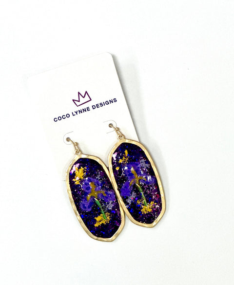 Lady Iris Earrings