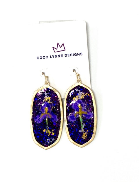 Lady Iris Earrings