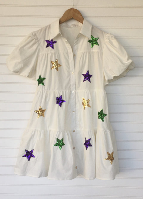 Mardi Gras Star Dress