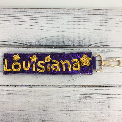 "Louisiana" Keychain