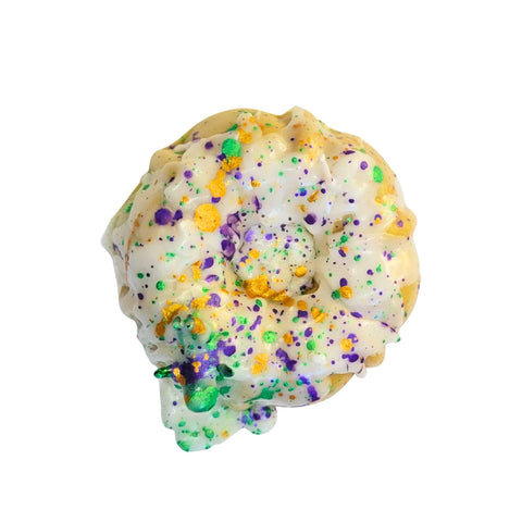 Mardi Gras King Cake Candles