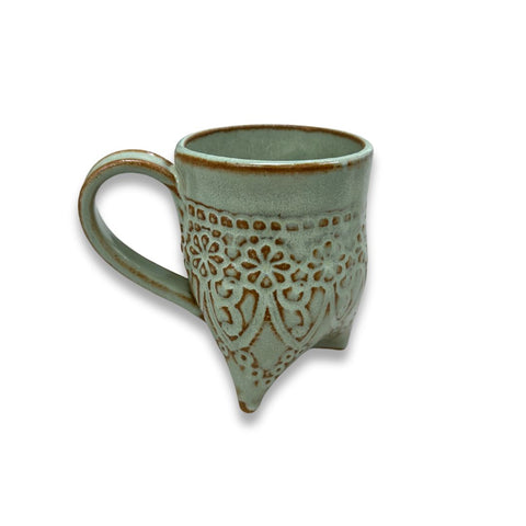 Potsalot Lace Pressed Mug