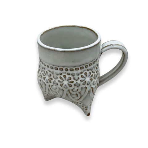 Potsalot Lace Pressed Mug