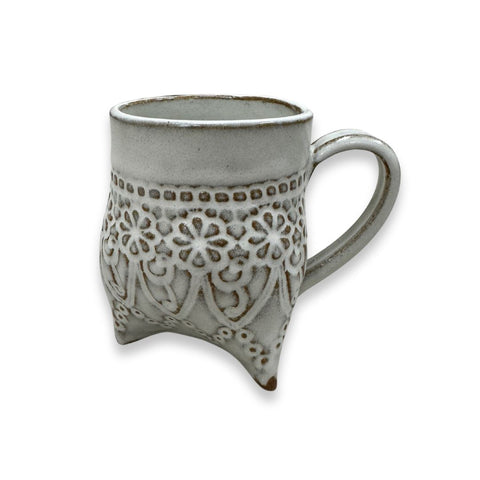 Potsalot Lace Pressed Mug