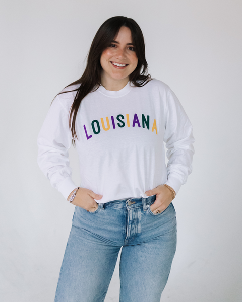 Louisiana Hometown Long Sleeve T-Shirt