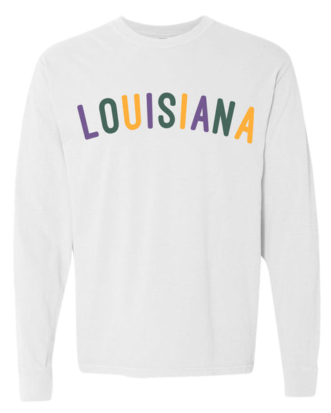 Louisiana Hometown Long Sleeve T-Shirt