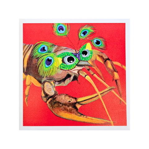 Cajun Crawfish Greeting Card