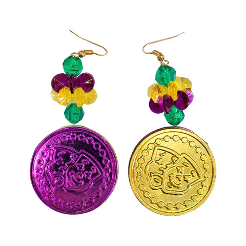 Doubloon Dangle Earrings