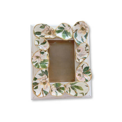 Magnolia Oyster Picture Frame- 4x6