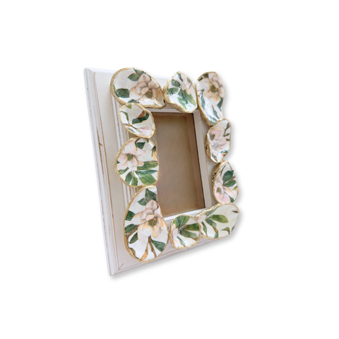 Magnolia Oyster Picture Frame- 4x6