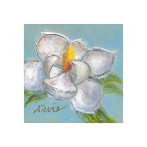 "Modern Magnolia" Acrylic Block 4x4