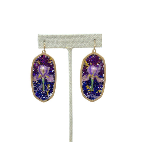 Lady Iris Earrings