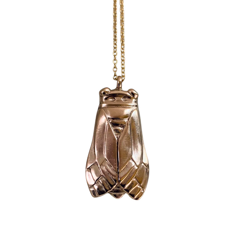 Cicada Pendant Necklace