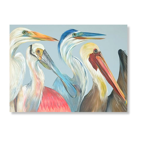 Nosey Neighbors 24x36