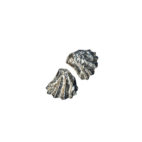 Oyster Shell Post Earrings