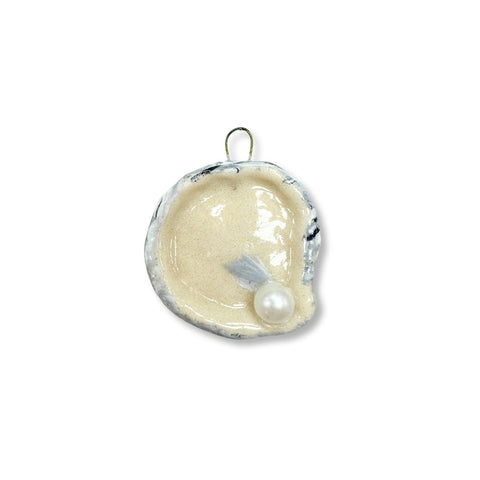 Oyster with Pearl New Orleans Dough Ornament