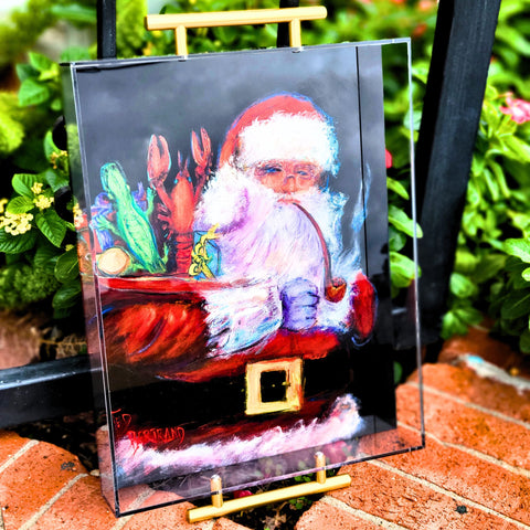 "Papa Noel" Acrylic Tray