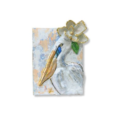 Pelican Paper Mache Art- 9x12