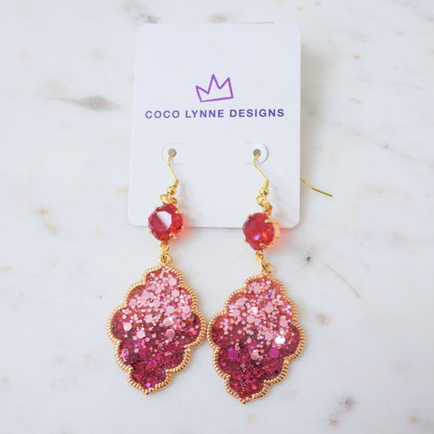 Creole Confetti Earrings