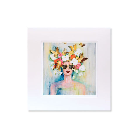 Adell Art Print- 12x12 with Mat - 318 Art & Frame