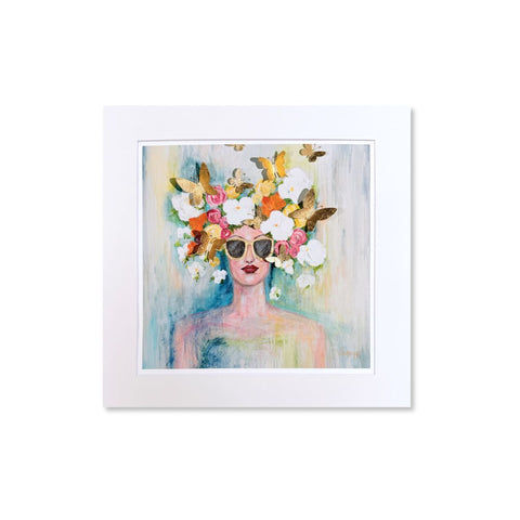Adell Art Print- 16x16 with Mat - 318 Art & Frame