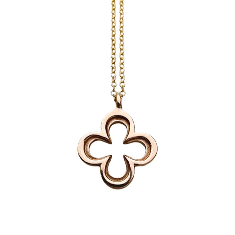 Quatrefoil Pendant Necklace