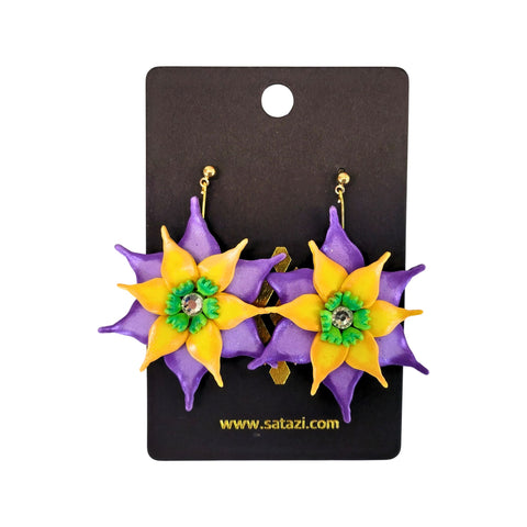 Float Flower Earrings