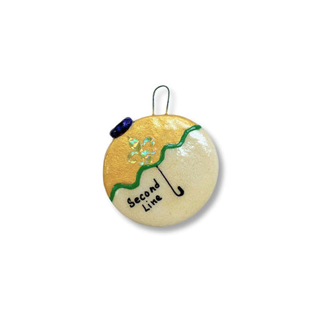 Second Line New Orleans Dough Ornament