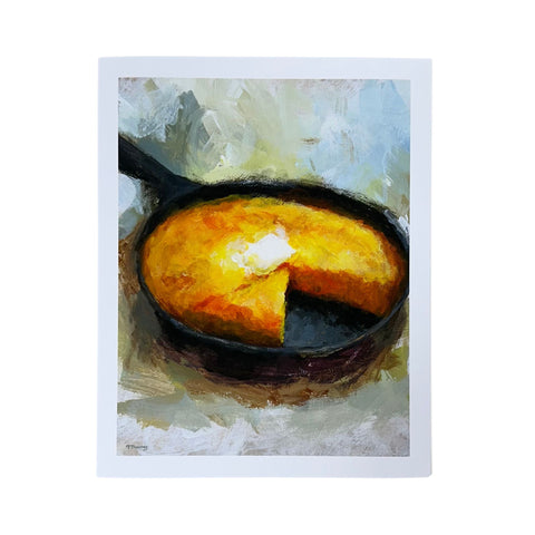 "Southern Cornbread" Art Print