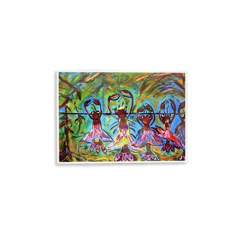 "Swamp Pop Ballet" 5x7 Fine Art Reproduction